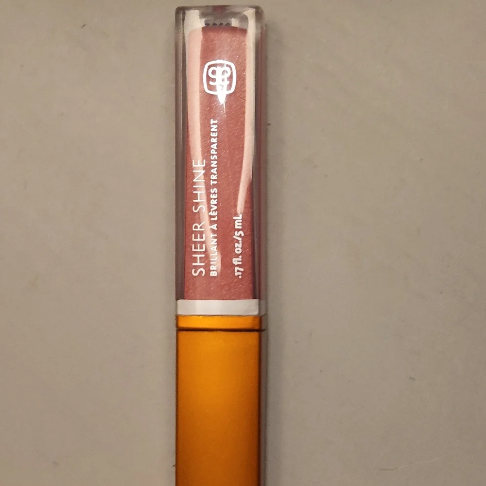 Arbonne Sheer Shine Lip Gloss - Flamingo Pink **NEW*